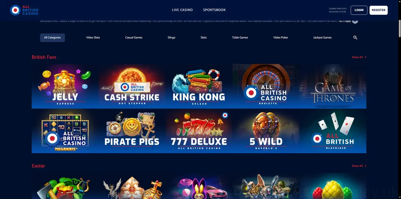 Allbritish Casino Casino